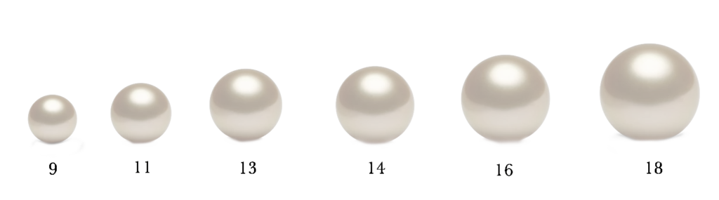 pearl size