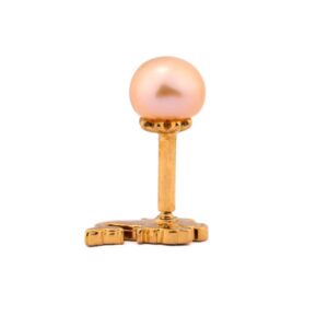 pink pearl princess stud