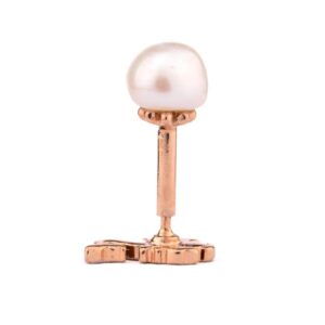 white pearl stud